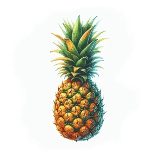 Illustration du mot « ananas », pour travailler le son « a »
