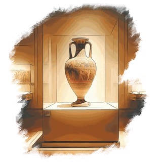 Illustration du mot « ancien », pour travailler les sons « oin » et « ien »