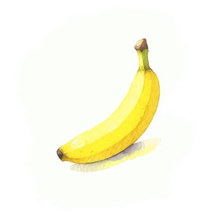 Illustration du mot « banane », pour travailler le son « n »