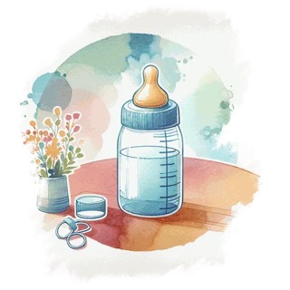 Illustration du mot « biberon », pour travailler le son « b »