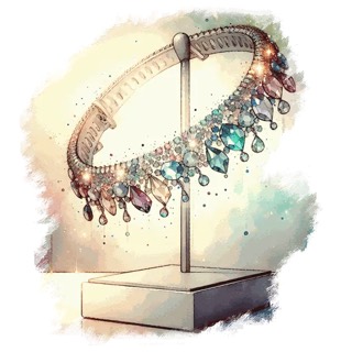 Illustration du mot « bijou », pour travailler le son « ou »