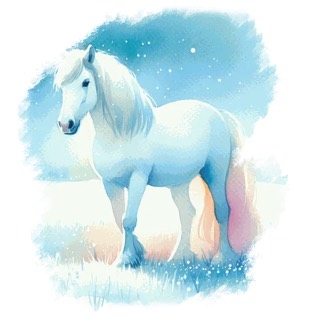 Illustration du mot « blanc », pour travailler le son « an » (an, en, am, em)