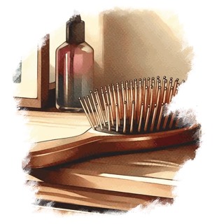 Illustration du mot « brosse », pour travailler les groupes de consonnes avec r