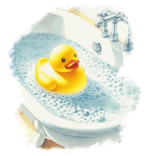 Illustration du mot « canard », pour travailler le son « c » dur (ca, co, cu)