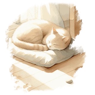 Illustration du mot « chat », pour travailler le son « a »