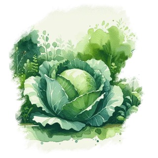 Illustration du mot « chou », pour travailler le son « ou »