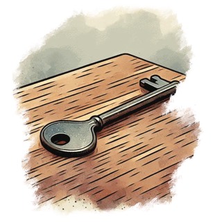 Illustration du mot « clé », pour travailler les groupes de consonnes avec l