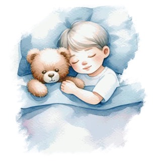 Illustration du mot « dormir », pour travailler les syllabes inverses