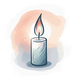 Illustration du mot « flamme », pour travailler les groupes de consonnes avec l