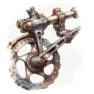 Illustration du mot « frein », pour travailler le son « in » (in, ain, ein, im)