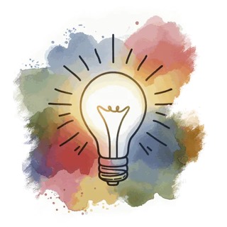 Illustration du mot « idée », pour travailler le son « i »
