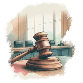 Illustration du mot « juge », pour travailler le son « j »