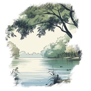 Illustration du mot « lac », pour travailler les syllabes inverses