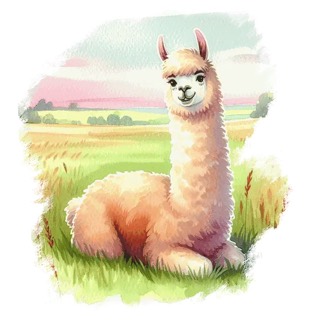 Illustration du mot « lama », pour travailler le son « l »