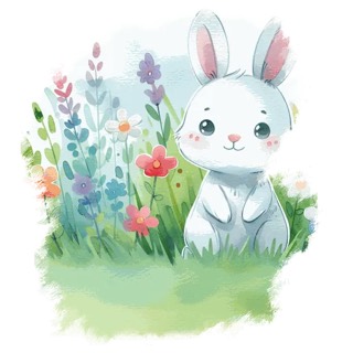 Illustration du mot « lapin », pour travailler le son « in » (in, ain, ein, im)