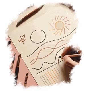 Illustration du mot « ligne », pour travailler le son « gn »