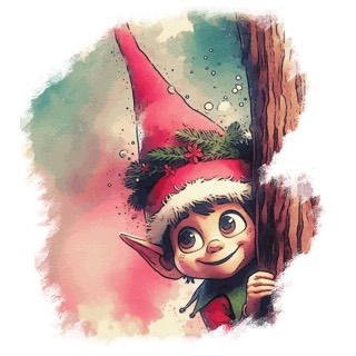 Illustration du mot « lutin », pour travailler le son « in » (in, ain, ein, im)