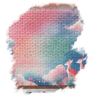 Illustration du mot « mur », pour travailler le son « u »