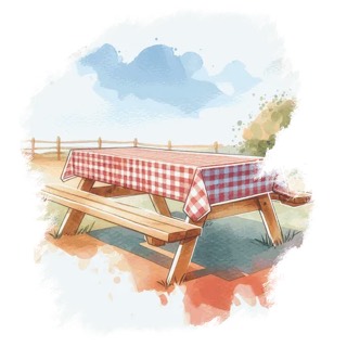 Illustration du mot « nappe », pour travailler le son « n »