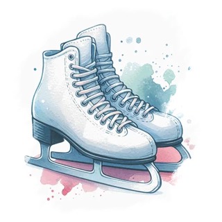 Illustration du mot « patin », pour travailler le son « t »
