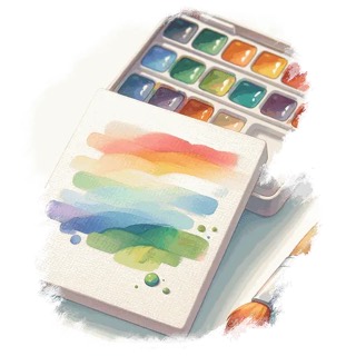 Illustration du mot « peinture », pour travailler le son « in » (in, ain, ein, im)