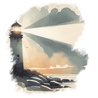 Illustration du mot « phare », pour travailler le son « ph »
