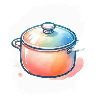 Illustration du mot « pot », pour travailler le son « p »
