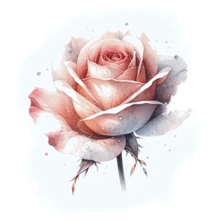 Illustration du mot « rose », pour travailler le son « r »