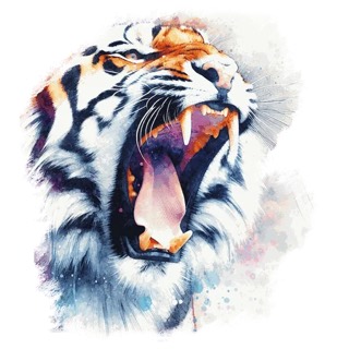 Illustration du mot « tigre », pour travailler le son « i »