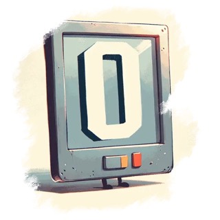 Illustration du mot « zéro », pour travailler le son « z »