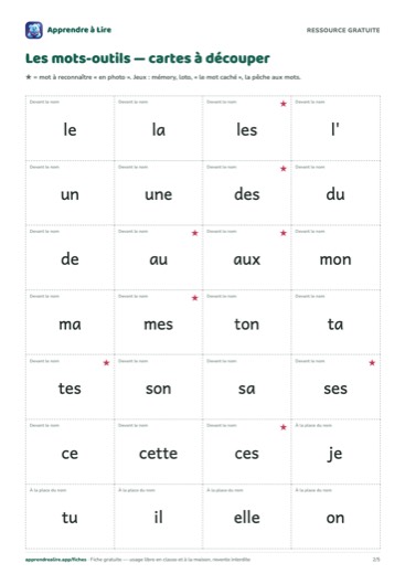 Page 2 : Cartes 1