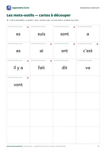 Page 5 : Cartes 4